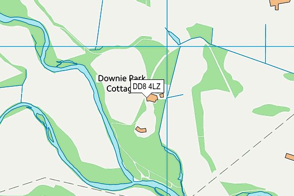 DD8 4LZ map - OS VectorMap District (Ordnance Survey)