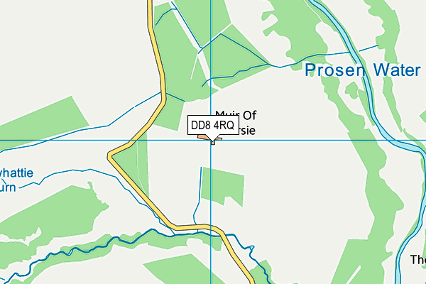 DD8 4RQ map - OS VectorMap District (Ordnance Survey)