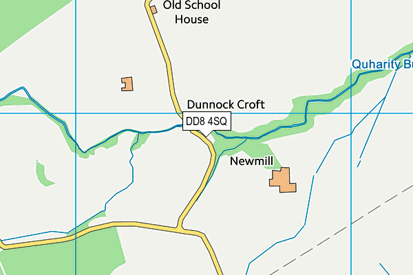 DD8 4SQ map - OS VectorMap District (Ordnance Survey)