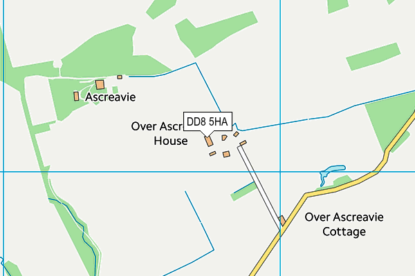 DD8 5HA map - OS VectorMap District (Ordnance Survey)