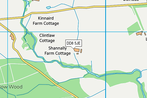 DD8 5JE map - OS VectorMap District (Ordnance Survey)