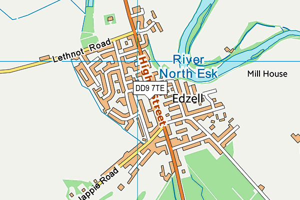 Map of N.E.I. (EDZELL) LIMITED at district scale