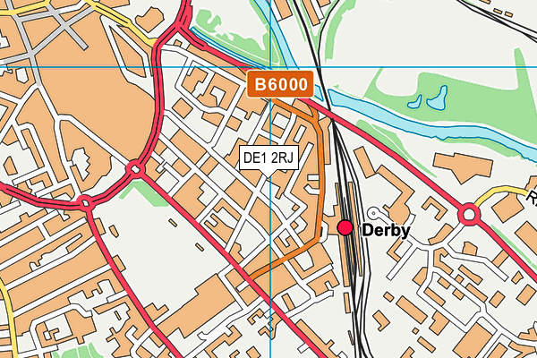 Map of SUBSTORES DERBY LIMITED at district scale