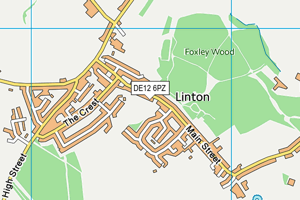 Map of LINTON VILLAGE STORE LTD at district scale