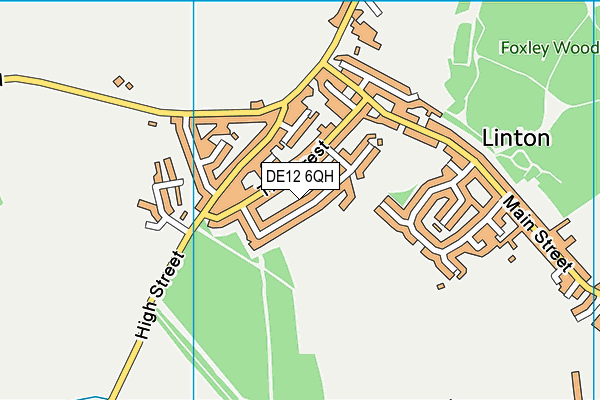 Map of SWADLINCOTE ELECTRICAL LIMITED at district scale