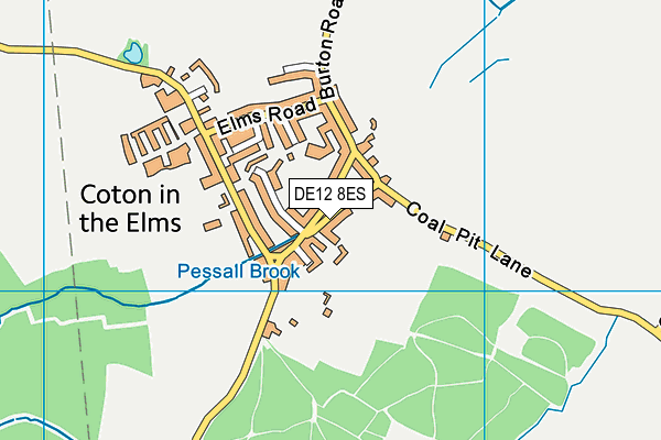 Map of P. R. GAUNT TECHNICAL SERVICES LTD at district scale