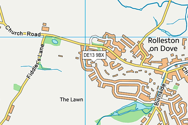 Map of ACORN SPORTING LTD at district scale
