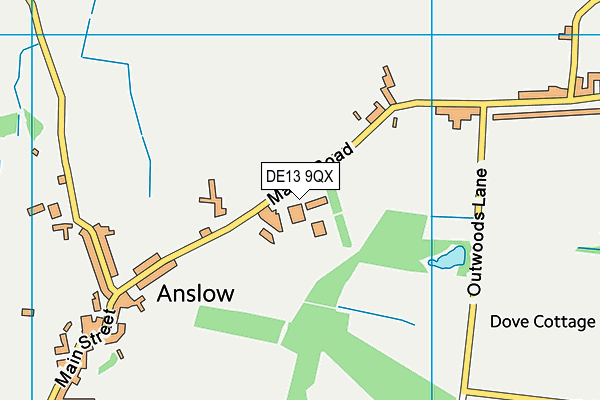 Map of ANSLOW RENEWABLES LIMITED at district scale