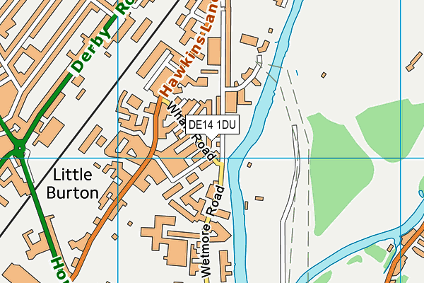 Map of K JOHNSTONE LTD at district scale