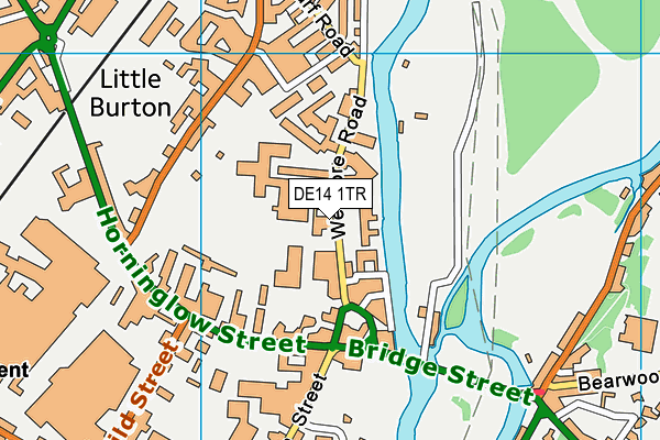 Map of BRITISH HISTORIC RACING LTD at district scale