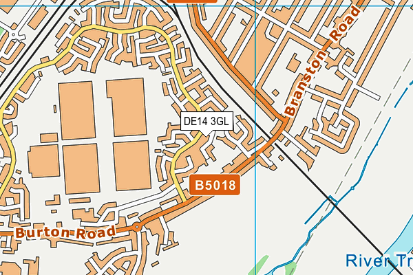 Map of S & E H GROUP LTD at district scale