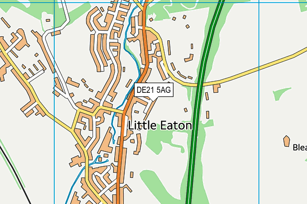 Map of ZOO PROPERTY ENTERPRISES LTD at district scale