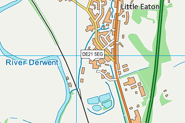 Map of DWS & SELF STORAGE LTD at district scale