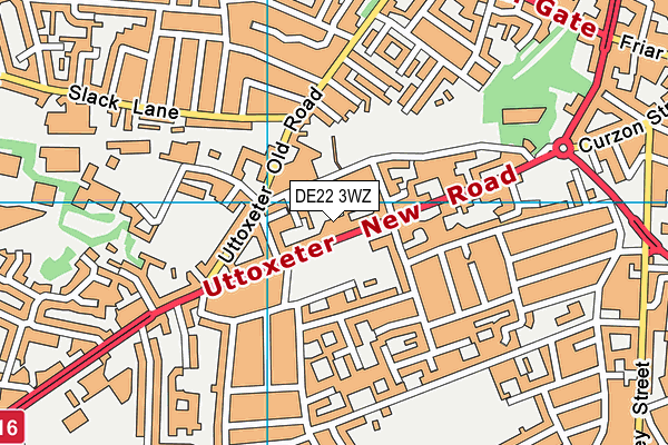 Map of DONOVAN NEWTON LIMITED at district scale