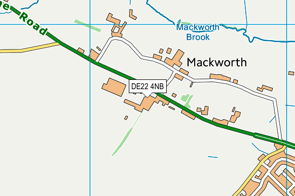 Map of RADBOURNE CONSTRUCTION LTD at district scale
