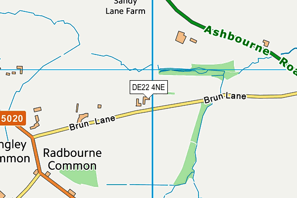 Map of WHEATHILLS FARM LIMITED at district scale