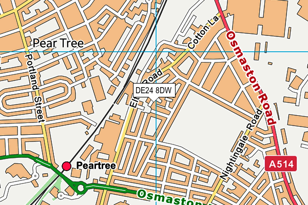 Map of NEW FORWARD HOMES LTD at district scale