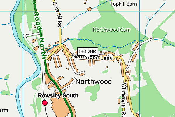 Map of CAMERONS NORTHWOOD LIMITED at district scale