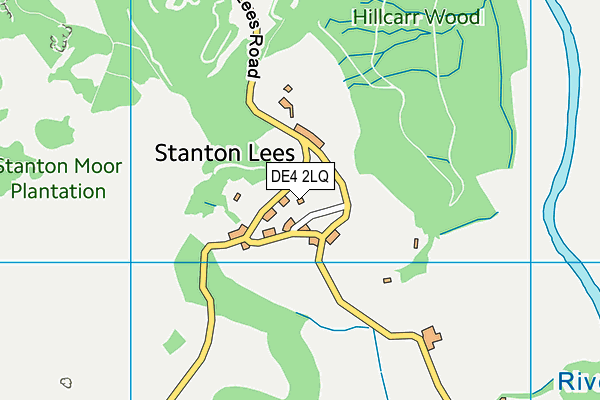 DE4 2LQ map - OS VectorMap District (Ordnance Survey)