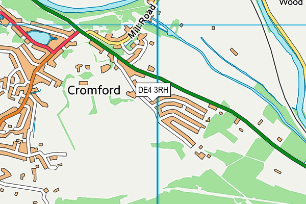 Map of CROMFORD (KEY) ESTATES COMPANY LIMITED at district scale