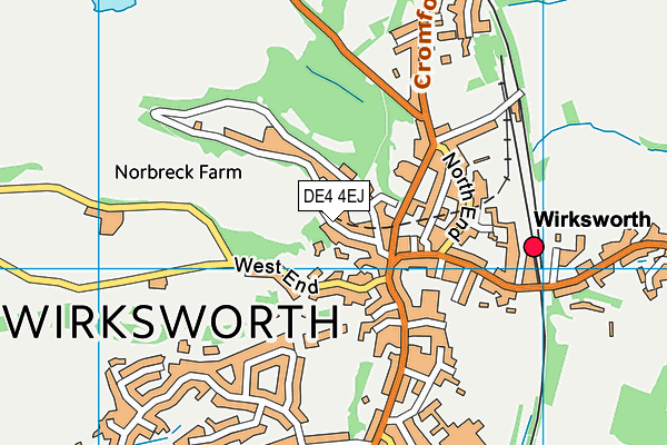 Map of THE OLD BLACKSMITHS LTD at district scale