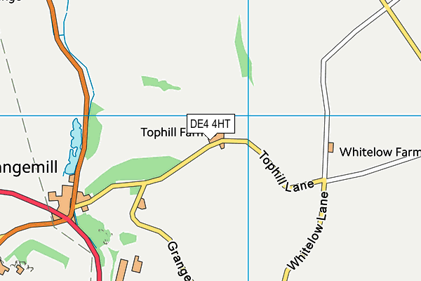 DE4 4HT map - OS VectorMap District (Ordnance Survey)