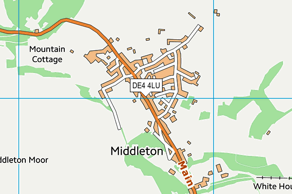 DE4 4LU map - OS VectorMap District (Ordnance Survey)