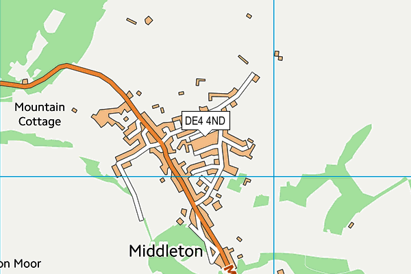 DE4 4ND map - OS VectorMap District (Ordnance Survey)
