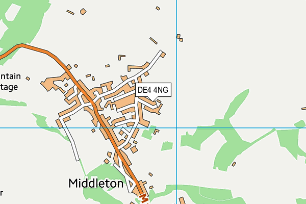 DE4 4NG map - OS VectorMap District (Ordnance Survey)