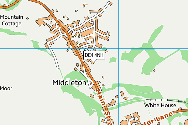 DE4 4NH map - OS VectorMap District (Ordnance Survey)