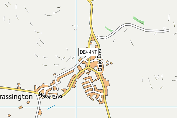 DE4 4NT map - OS VectorMap District (Ordnance Survey)