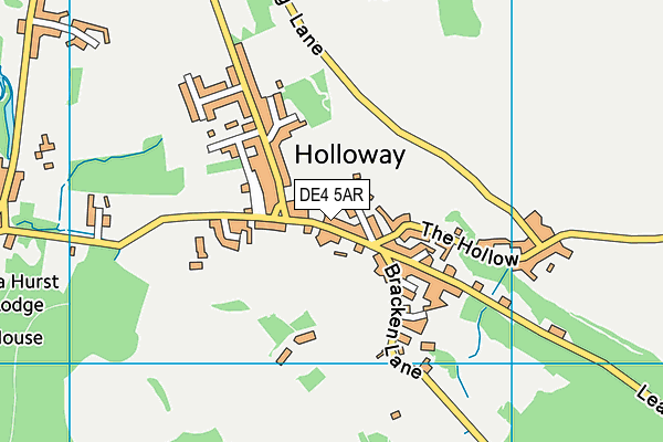 Map of HOLLOWAY COMMUNITY SHOP CIC at district scale