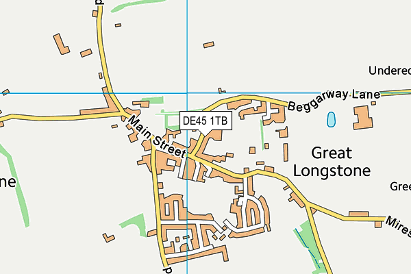 Map of CHURCH LANE FARM LIMITED at district scale