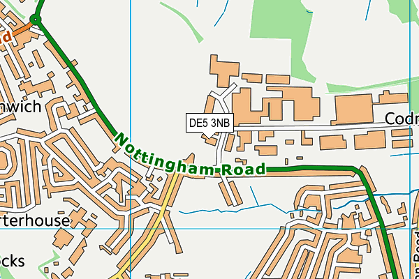 Map of YIHUA LIFE (UK) LTD at district scale