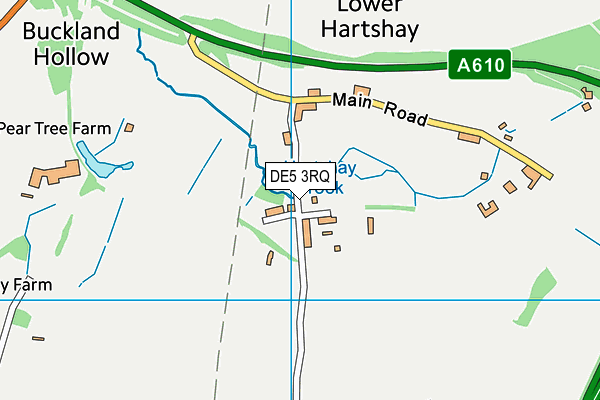 DE5 3RQ map - OS VectorMap District (Ordnance Survey)