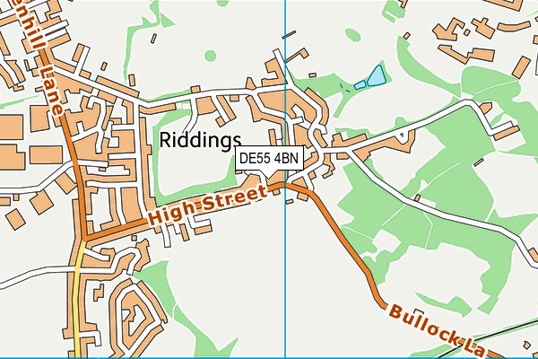 Map of ROOFING EAST MIDLANDS LIMITED at district scale