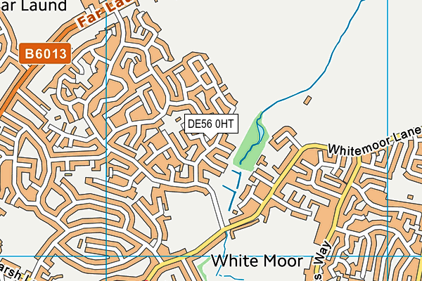 Alton Manor Recreation Ground map (DE56 0HT) - OS VectorMap District (Ordnance Survey)