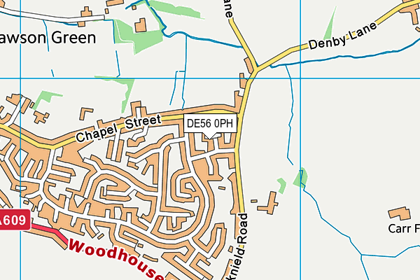 DE56 0PH map - OS VectorMap District (Ordnance Survey)