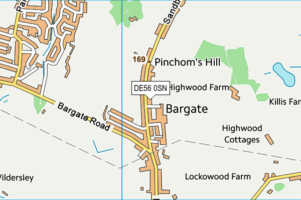 Map of WILTON HOME DEVELOPMENTS LTD at district scale