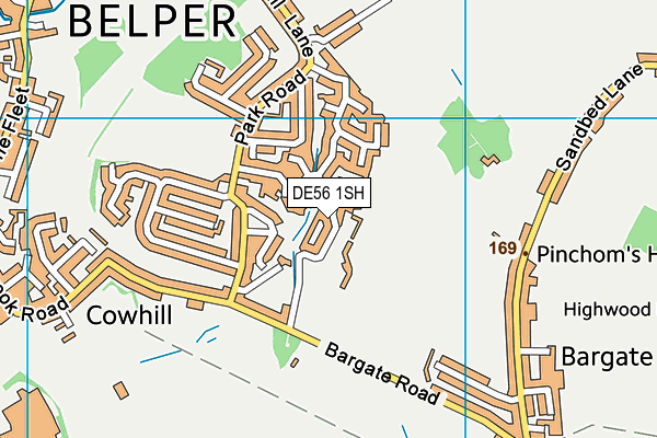 Herbert Strutt Primary School map (DE56 1SH) - OS VectorMap District (Ordnance Survey)