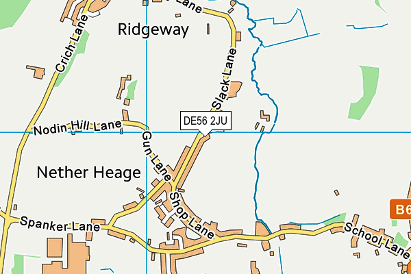 Map of ALAN WARD SPORTS LIMITED at district scale