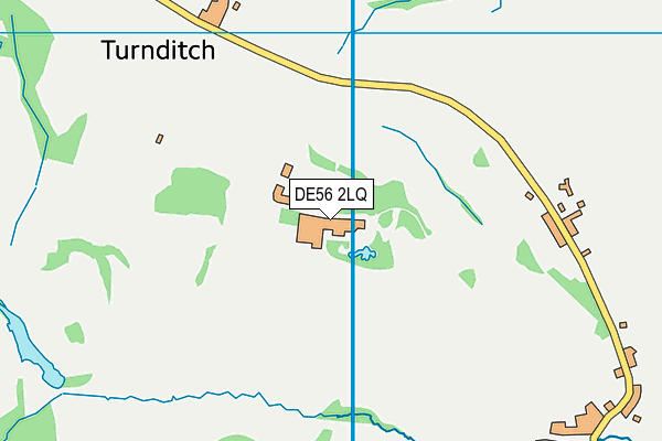DE56 2LQ map - OS VectorMap District (Ordnance Survey)