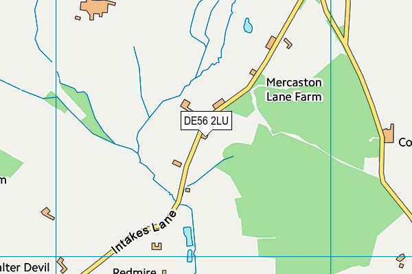 DE56 2LU map - OS VectorMap District (Ordnance Survey)