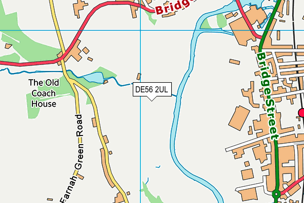 DE56 2UL map - OS VectorMap District (Ordnance Survey)