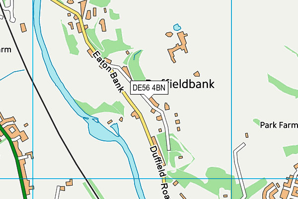 DE56 4BN map - OS VectorMap District (Ordnance Survey)