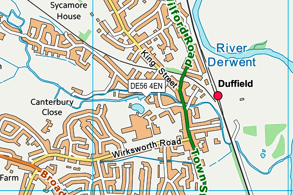 DE56 4EN map - OS VectorMap District (Ordnance Survey)