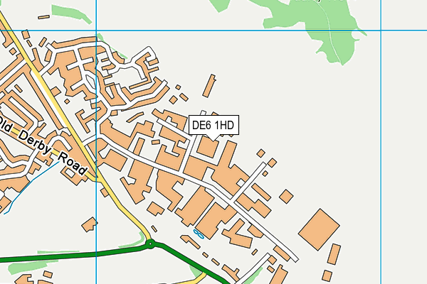 Map of THE CROWN INN (MARSTON) LIMITED at district scale