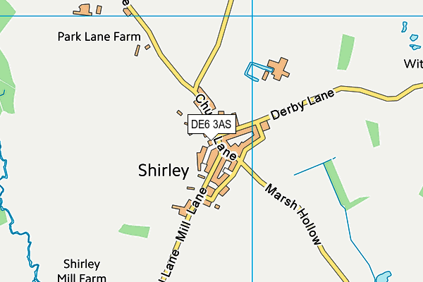 Map of DURHAM LAND LIMITED at district scale