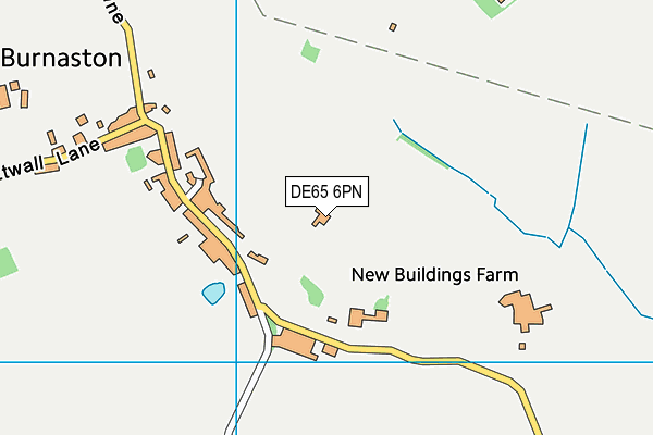 DE65 6PN map - OS VectorMap District (Ordnance Survey)