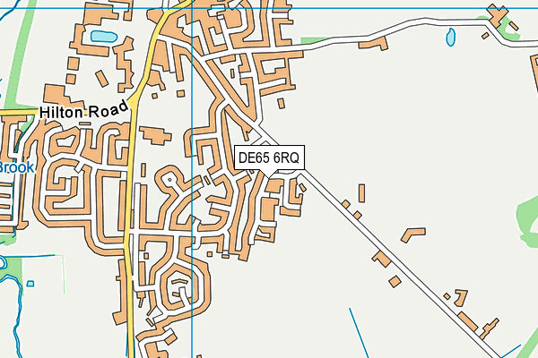 DE65 6RQ map - OS VectorMap District (Ordnance Survey)